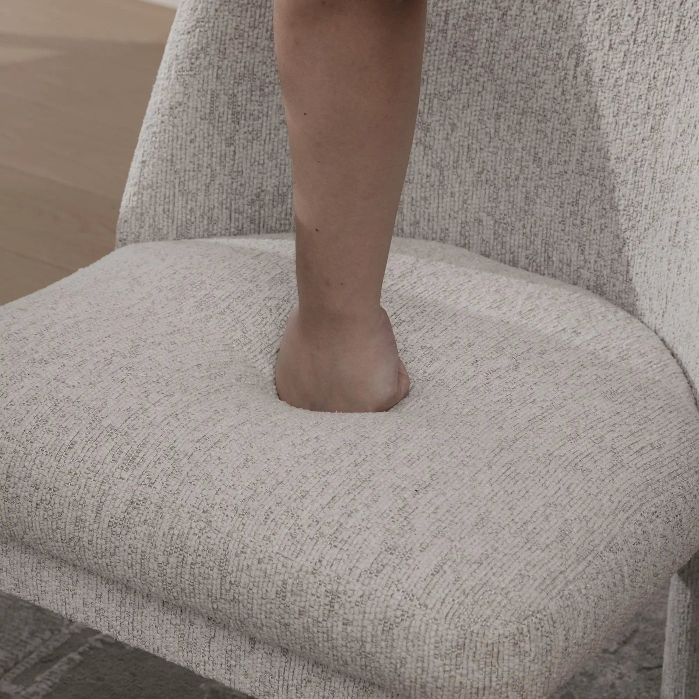 Wide Minimalist Dining Chair by HouseOfZazla