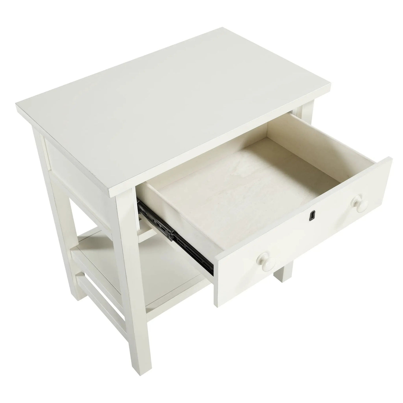 Finley - 1 Drawer Storage Nightstand by HouseOfZazla