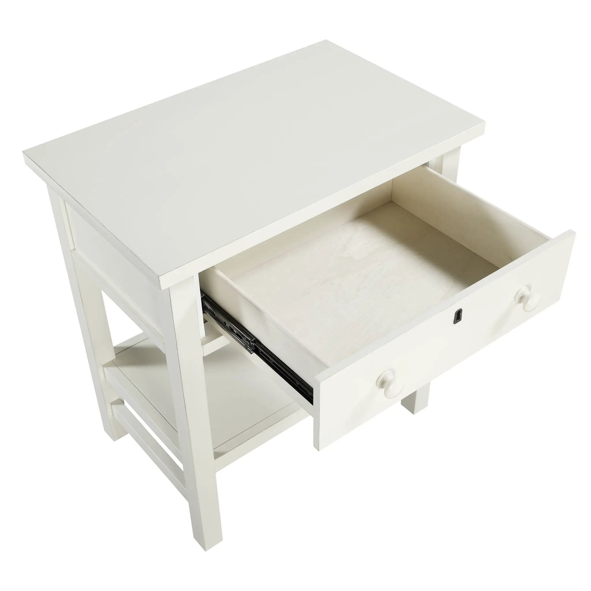 Finley - 1 Drawer Storage Nightstand by HouseOfZazla