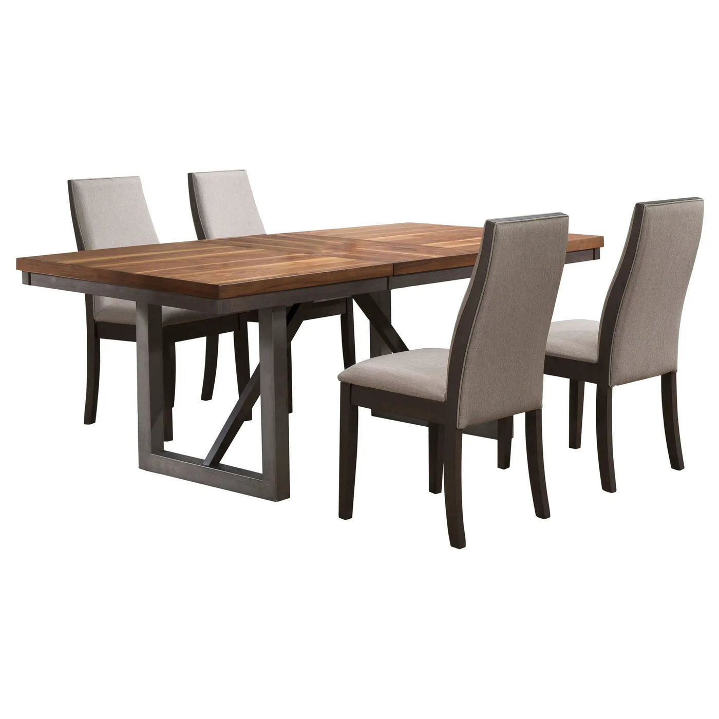 Holloway - Dining Set With Extension Leaf by HouseOfZazla