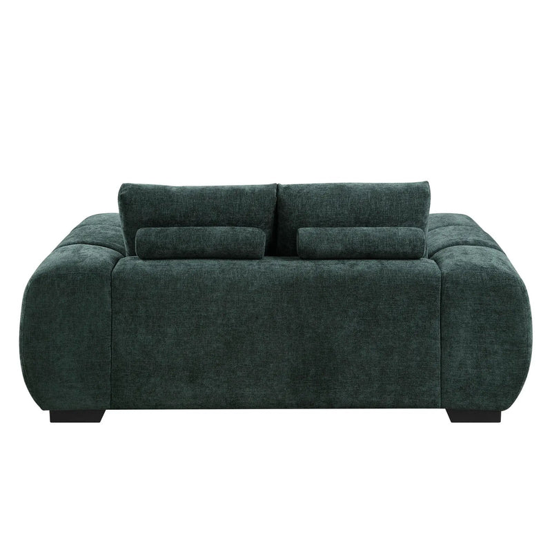 Ferrand - Chenille Loveseat - Green by Unique Piece Furniture