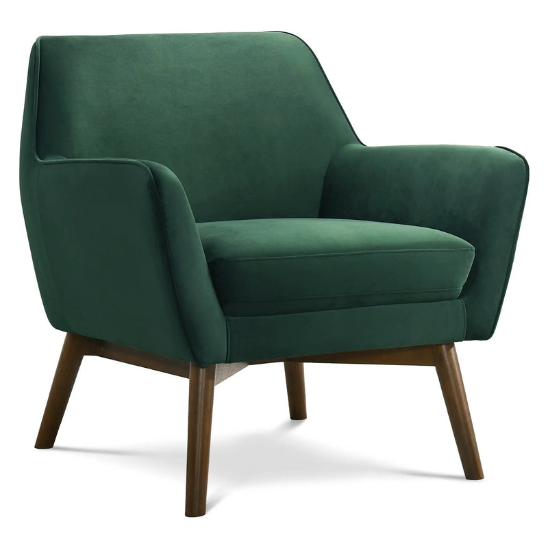 Panom Forest Velvet Accent Chair by HouseOfZazla