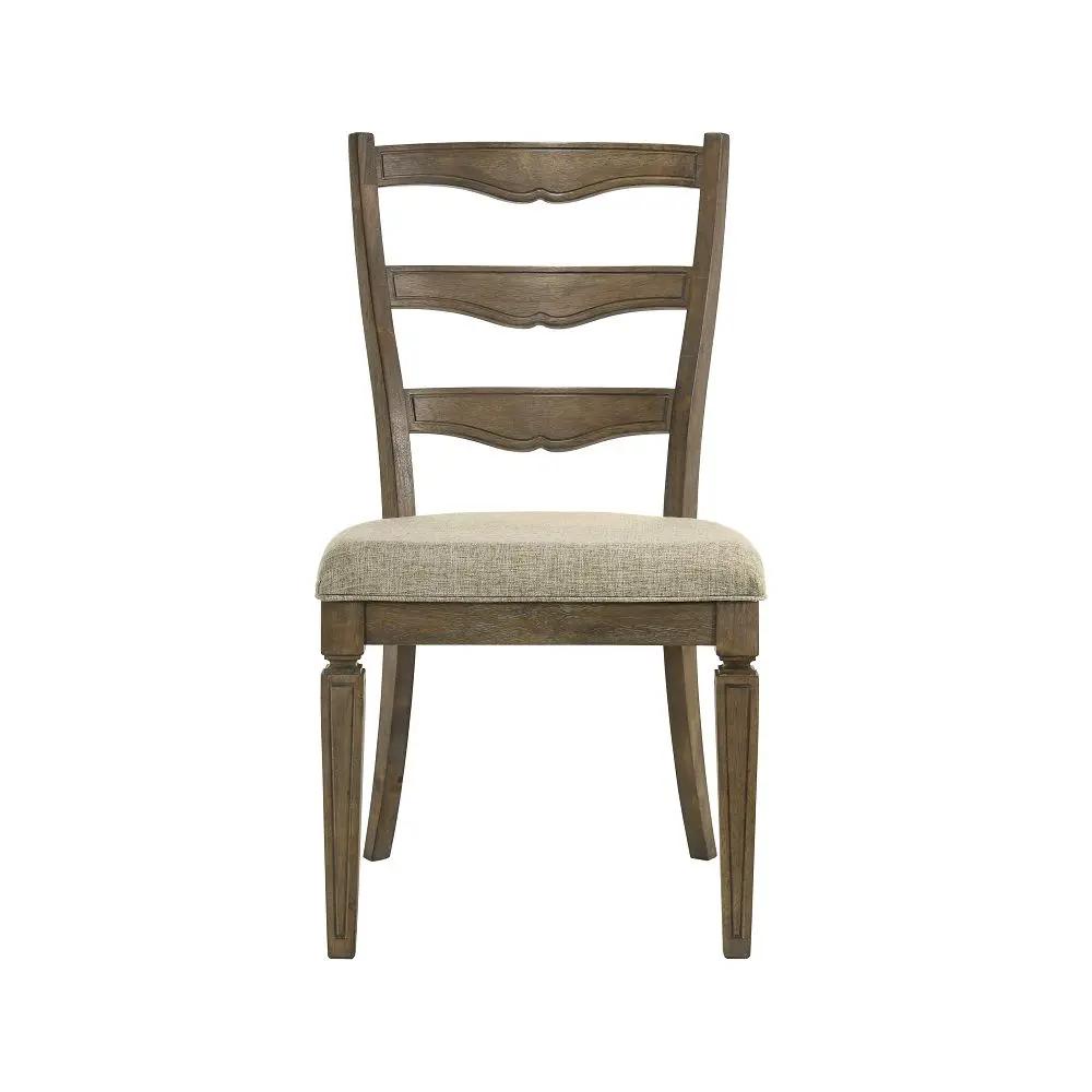 Parfield - Side Chair (Set of 2) - Fabric & Weathered Oak by Unique Piece Furniture