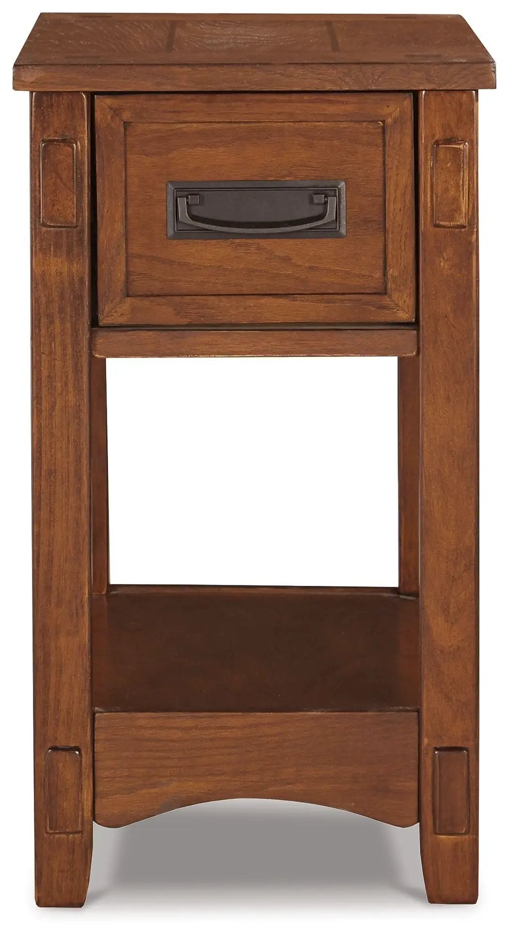 Breegin - Chair Side End Table - 1 Drawer - Brown by Unique Piece Furniture