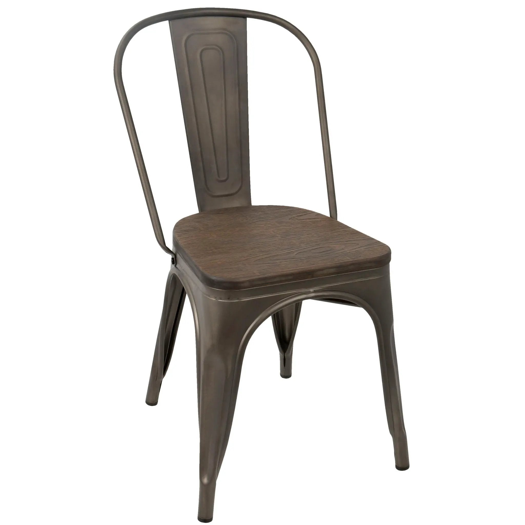 Oregon - IndustrialFarmhouse Stackable Dining Chair (Set of 2) by Unique Piece Furniture