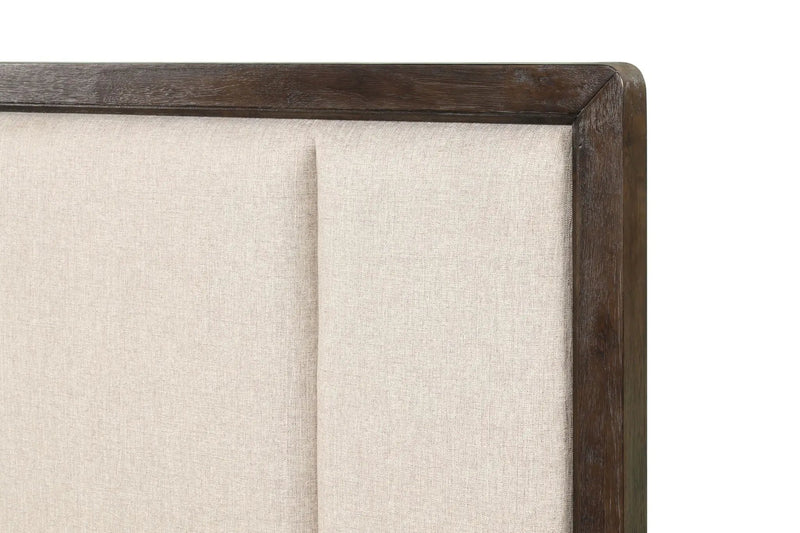 Upholstered Headboard & Footboard With Traditional Styling Bed by Unique Piece Furniture