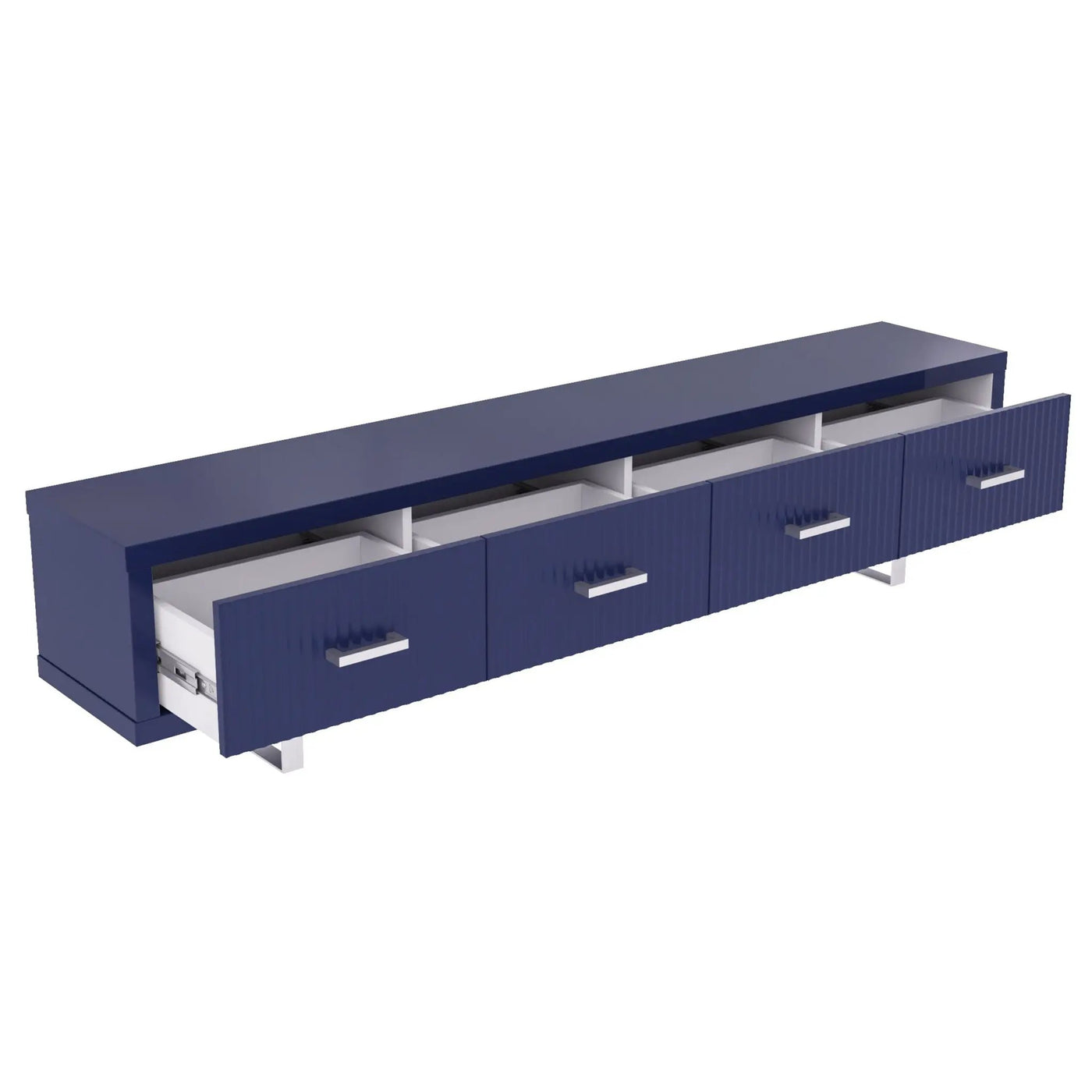 TV Stand With Slatted Drawers by HouseOfZazla