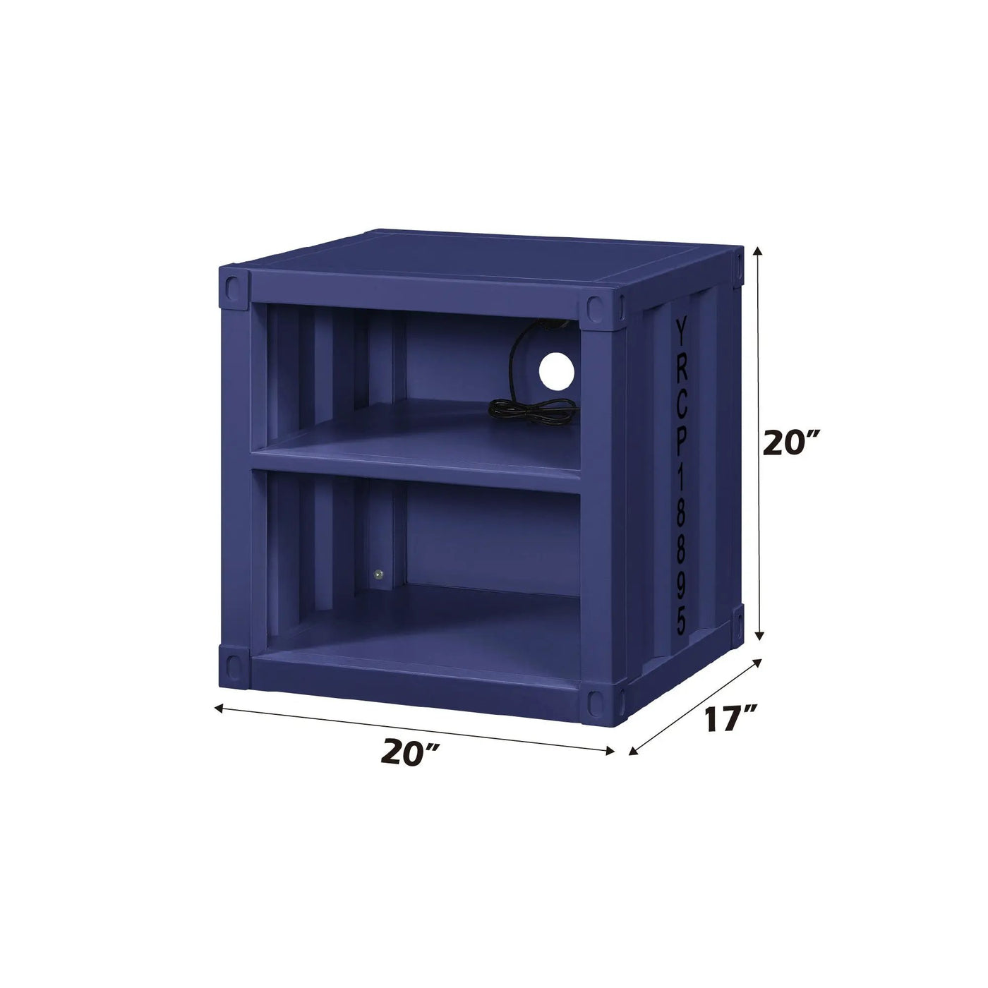 Cargo Nightstand With USB by HouseOfZazla