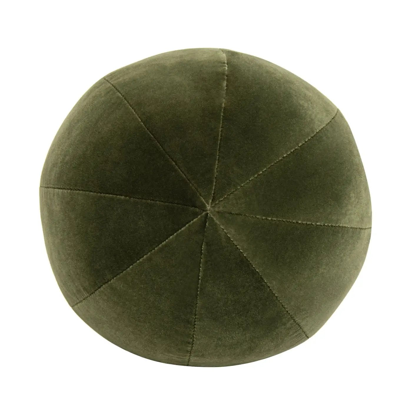 Luna - Round Sphere Accent Ball Throw Pillow by HouseOfZazla