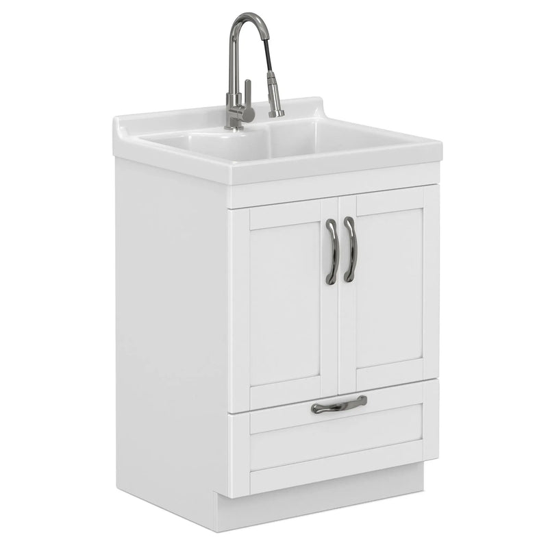 Maile - All-In-One Laundry Utility Sink And Cabinet by Unique Piece Furniture