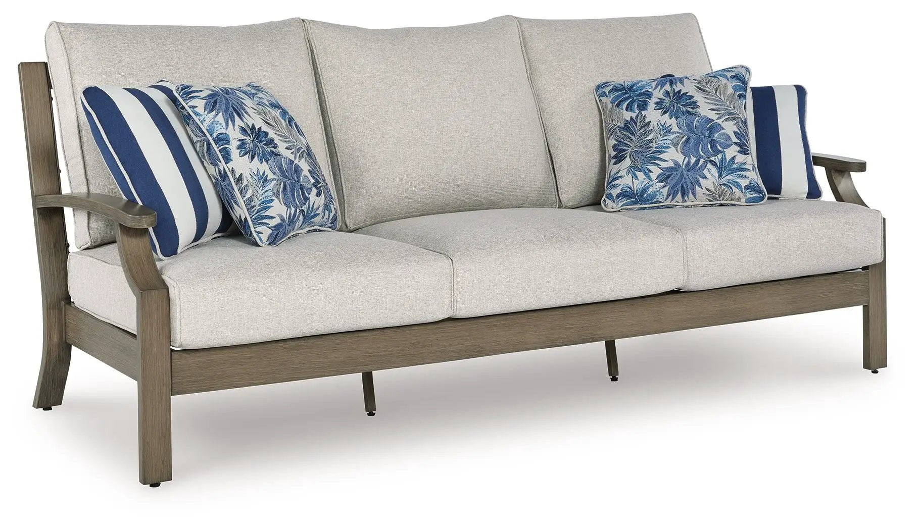 Rainier Ranch - Sofa With Cushion - Brown / Beige by Unique Piece Furniture