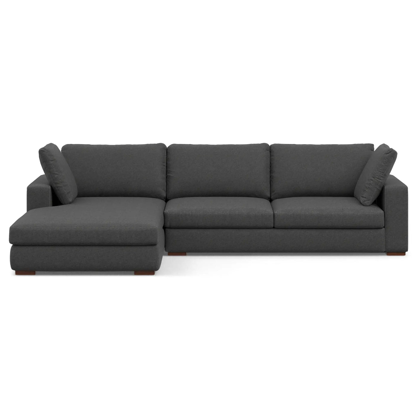 Charlie - Upholstered Deep Seater Sectional Sofa by HouseOfZazla