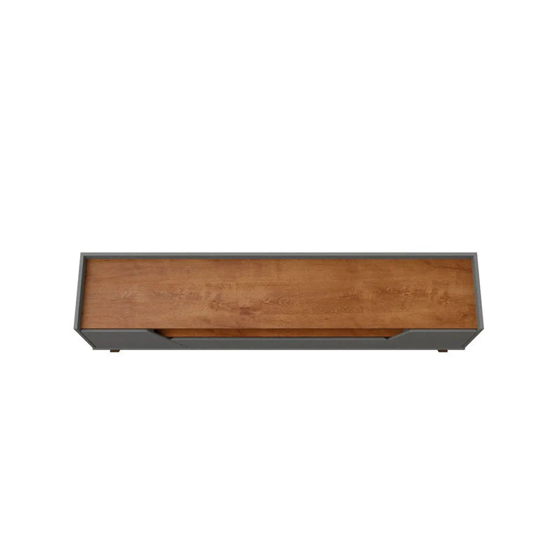 Marcus - TV Stand With 4 Shelves And Soft Close Doors by HouseOfZazla