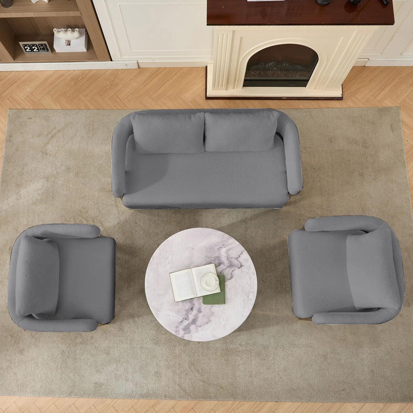 Decorative Upholstered Side Chair For Living Room by HouseOfZazla