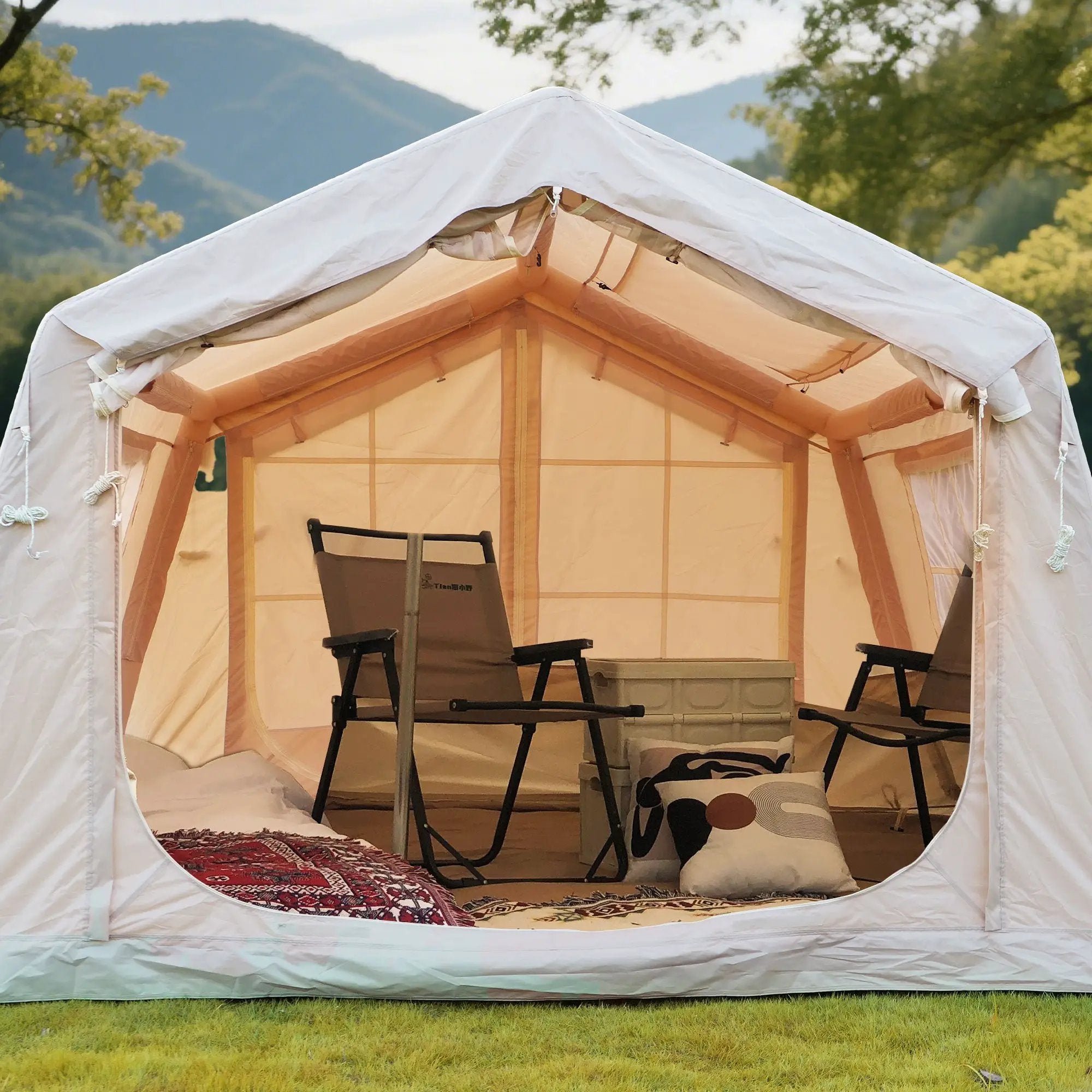 8 m² Inflatable Tents for Camping by HouseOfZazla