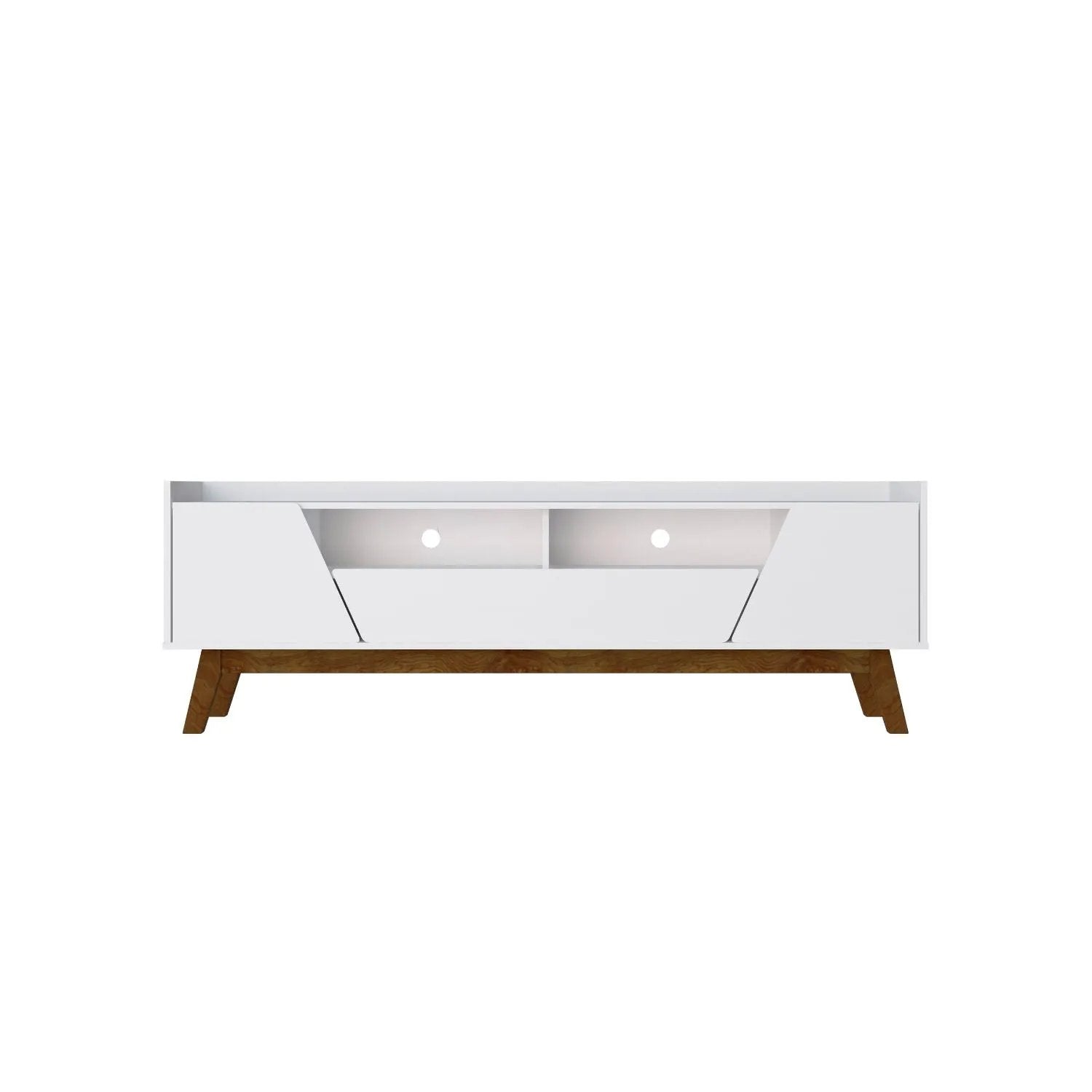 Marcus - TV Stand With 4 Shelves And Soft Close Doors by HouseOfZazla