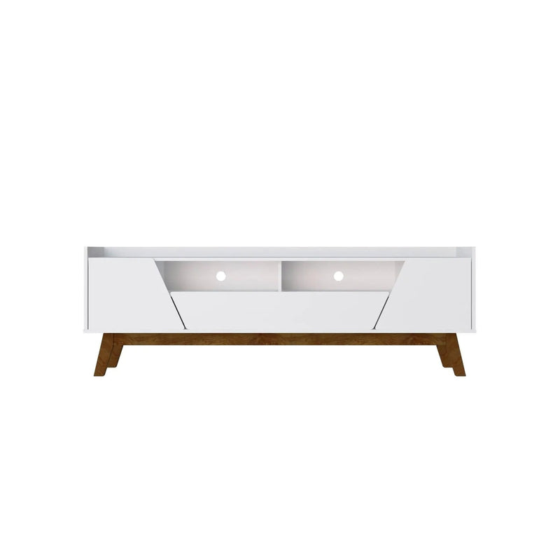 Marcus - TV Stand With 4 Shelves And Soft Close Doors by HouseOfZazla