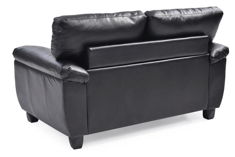 Stylish Loveseat With Padded Arms by Unique Piece Furniture