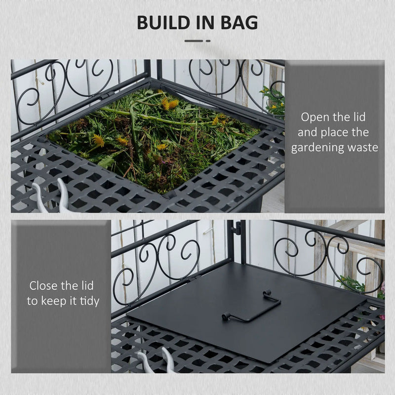 Outsunny Folding Potting Bench Table by HouseOfZazla