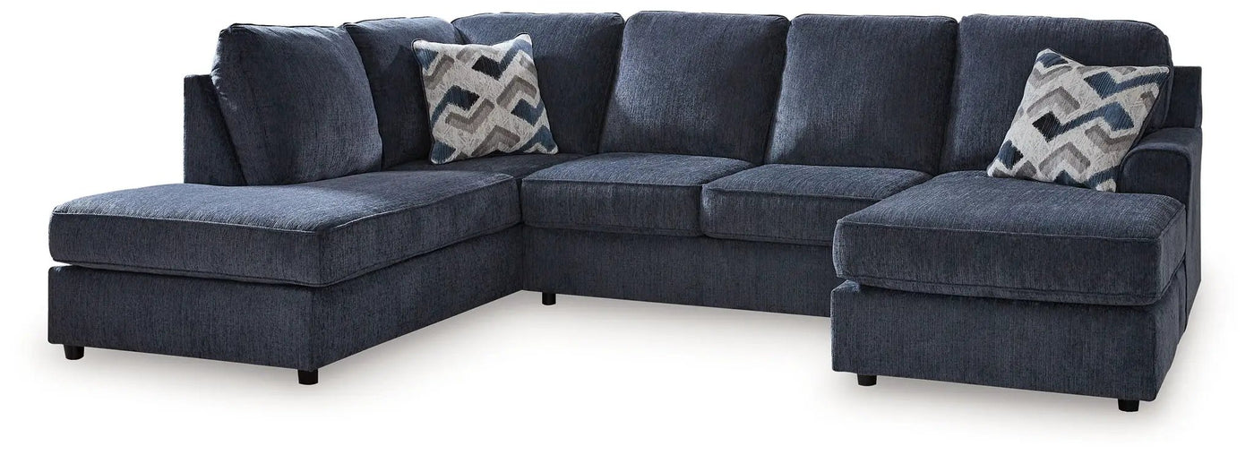 Albar Place - Sectional With Ottoman by Unique Piece Furniture