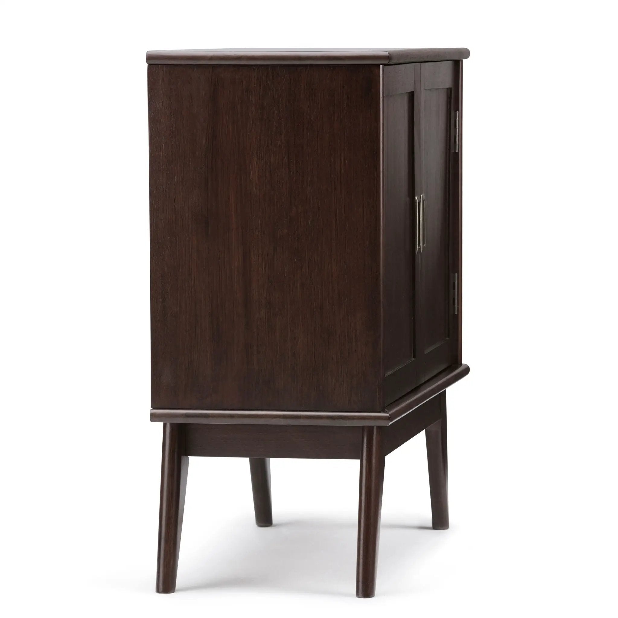 Draper - Low Storage Cabinet - Medium Auburn Brown by HouseOfZazla