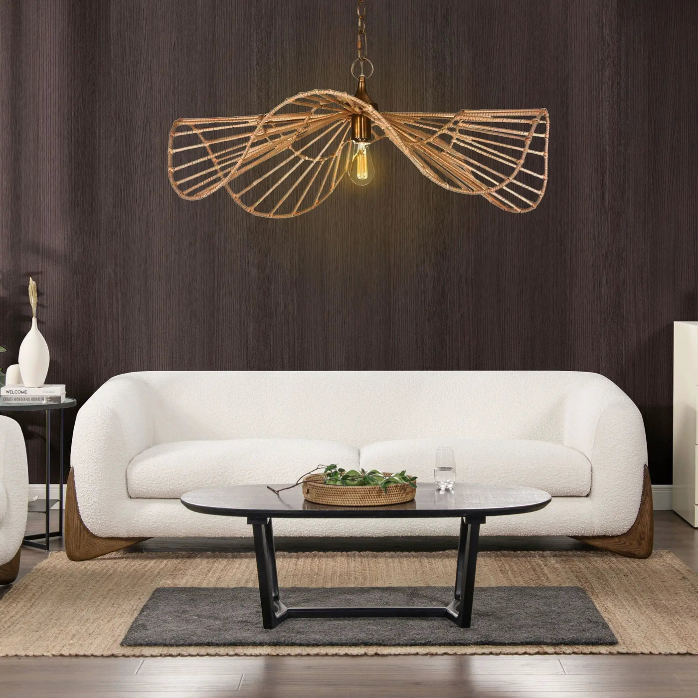 Alpine - Luxurious Upholstery Sherpa Sofa by Unique Piece Furniture