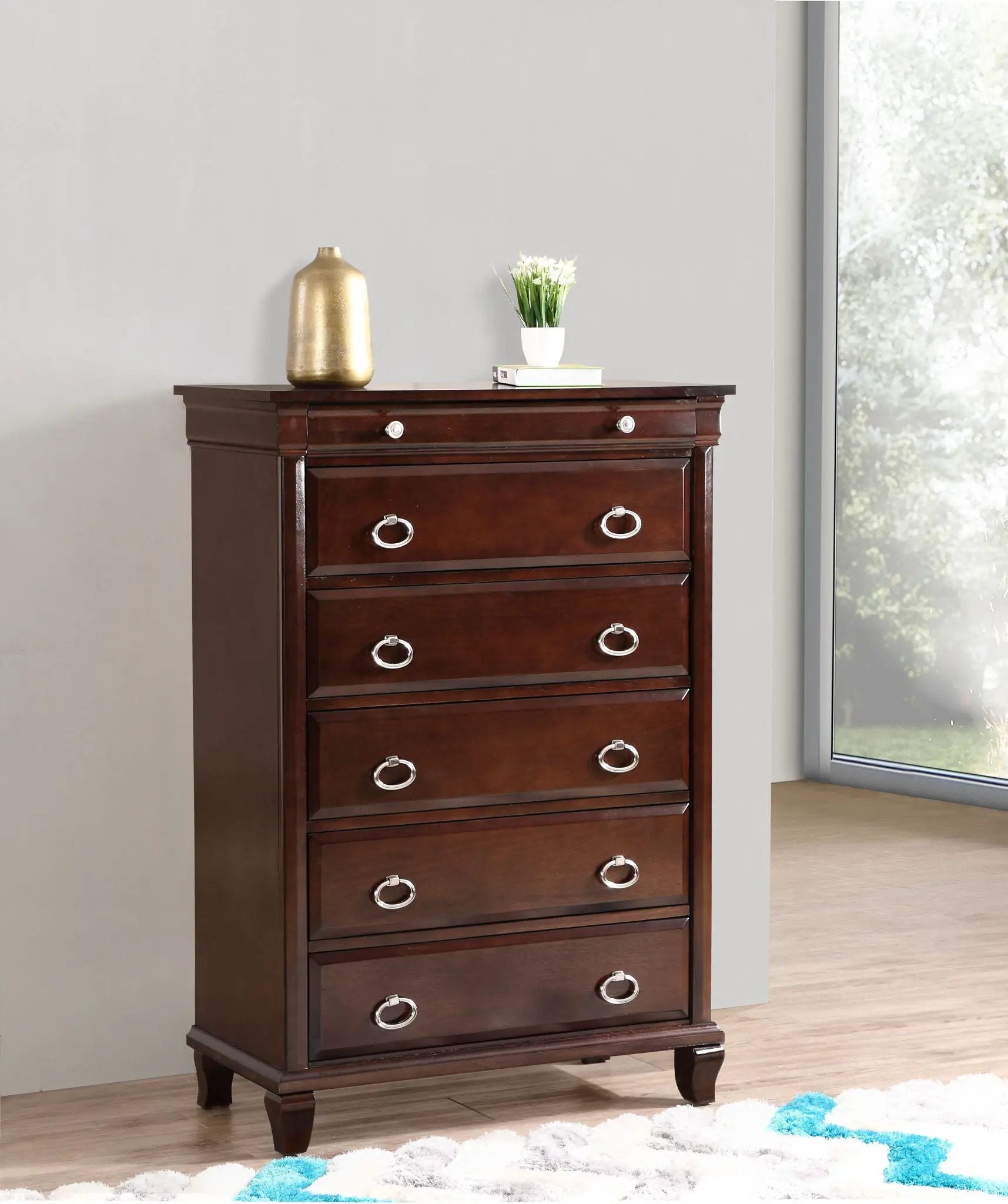 Triton - Chest - Cappuccino by Unique Piece Furniture