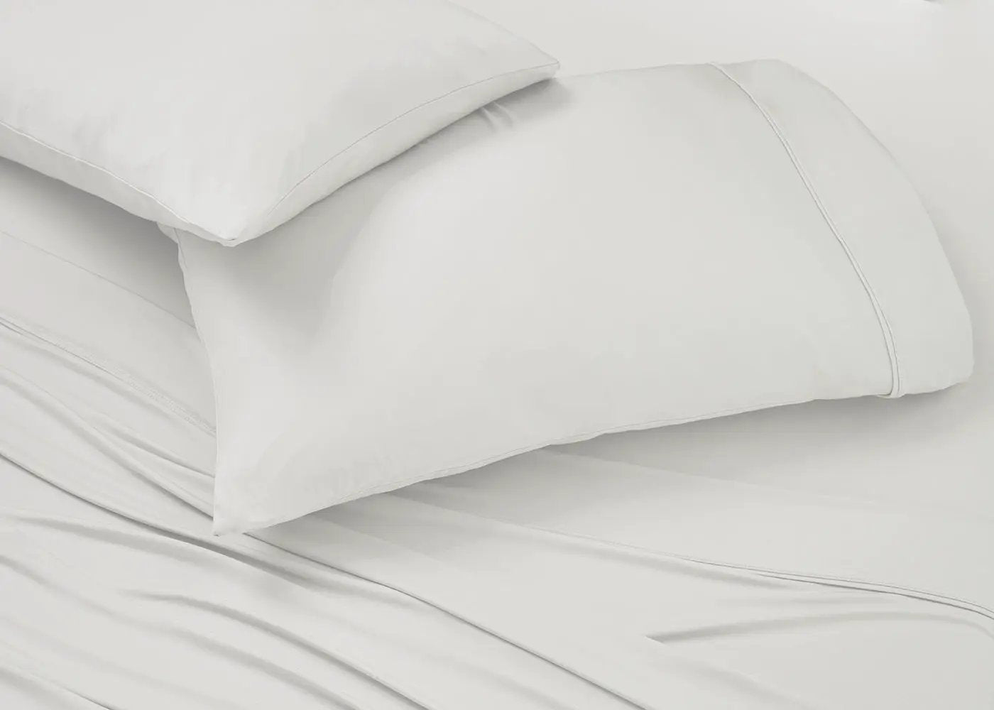 BedGear Ver-Tex Pillowcase 2pc Set, Bright White, Queen by HouseOfZazla