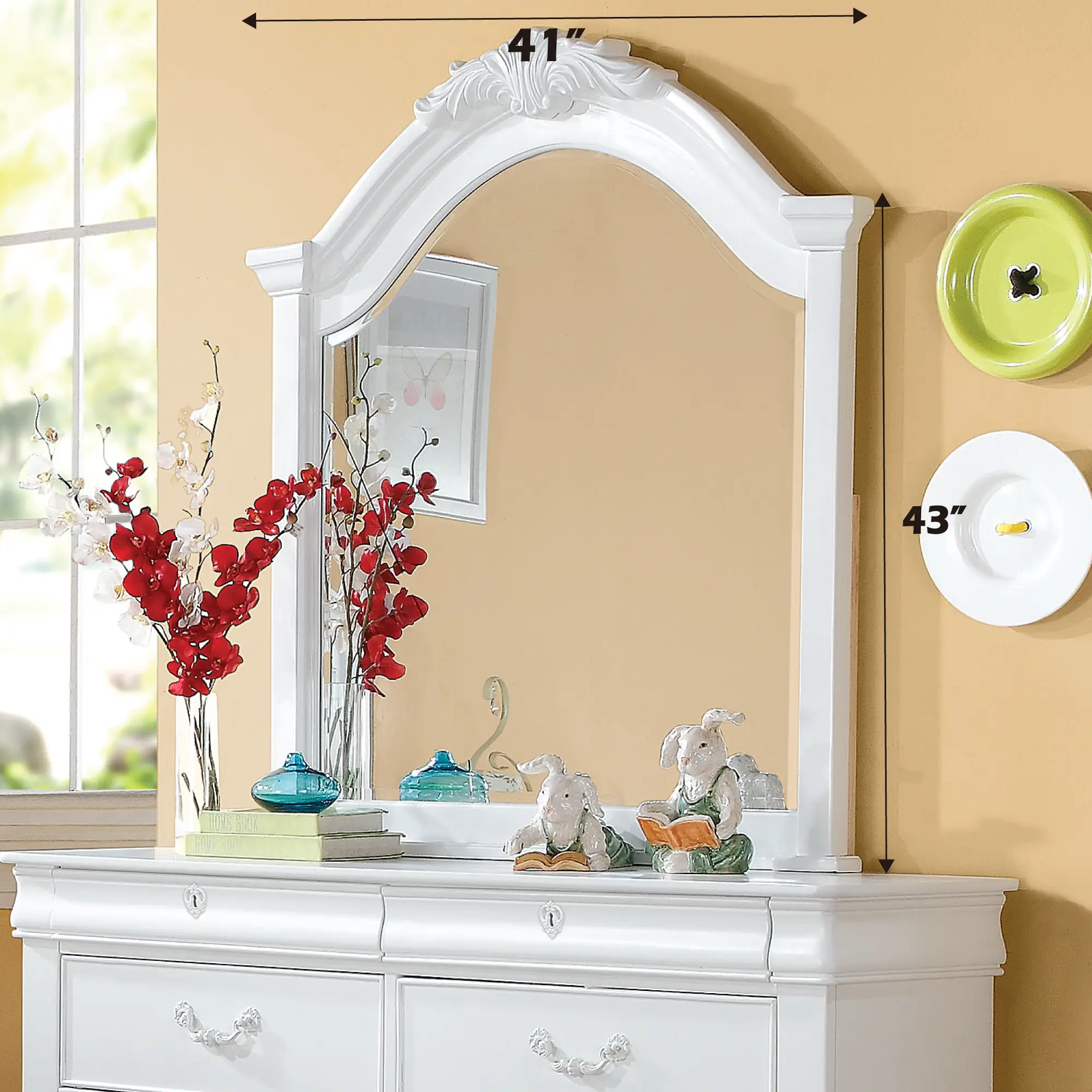 Estrella Vanity & Dresser Mirror by HouseOfZazla