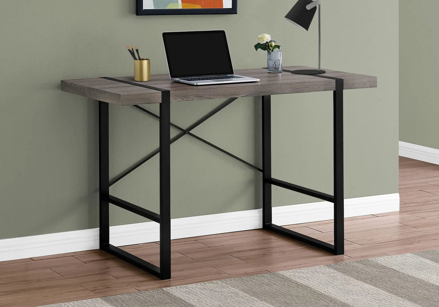 Computer Desk For Home Office Laptop, Contemporary & Modern by HouseOfZazla