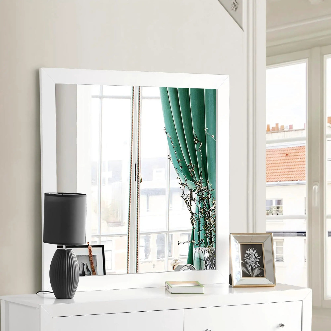 Burlington - Modern Design Transitional Wall Mirror by HouseOfZazla