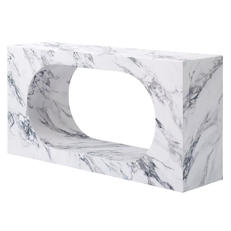 Fritzy - 59" Console Table - Engineered Stone by Unique Piece Furniture