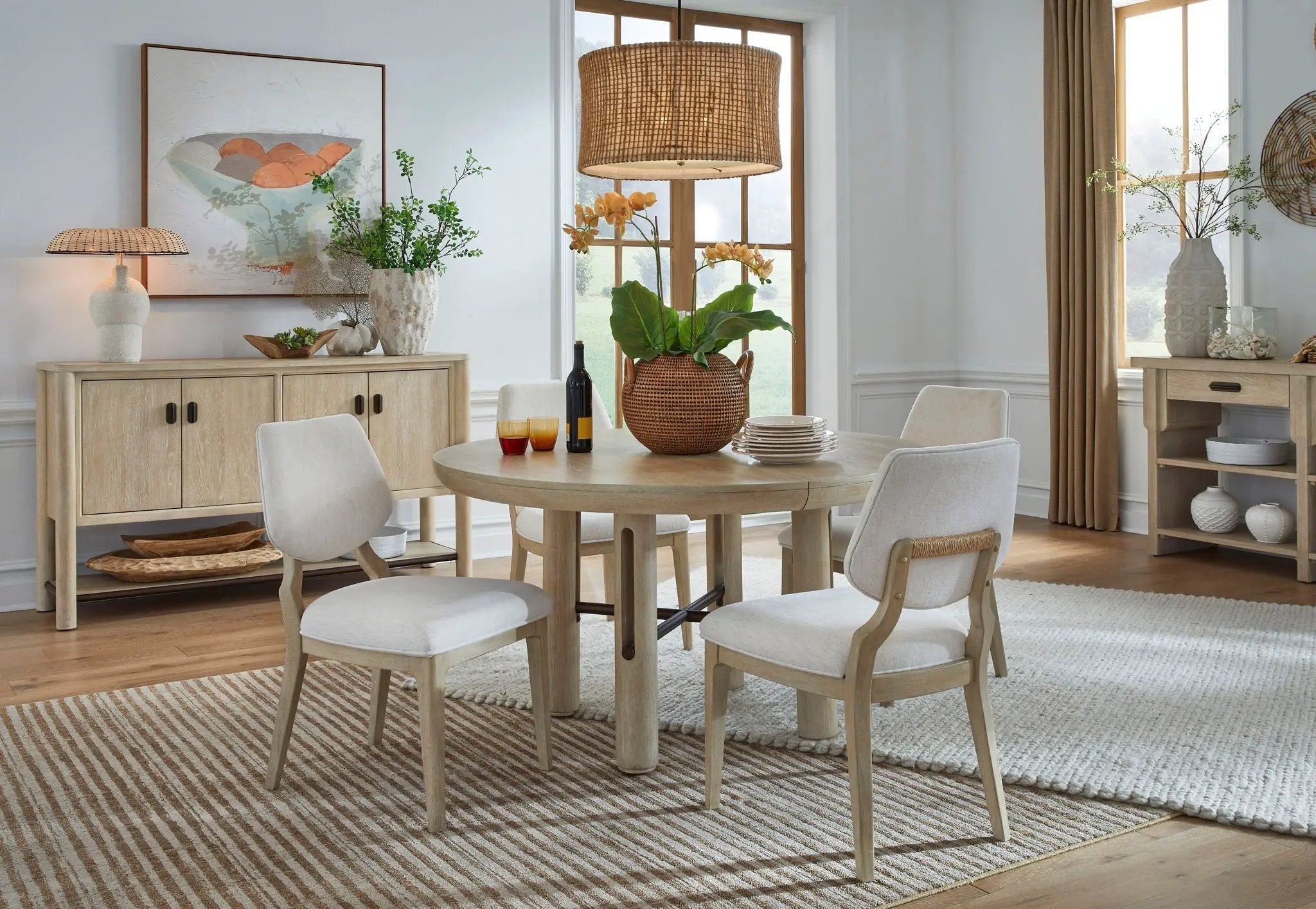 Sunset Cove - Upholstered Side Chair (Set of 2) - Sanibel Brown by Unique Piece Furniture