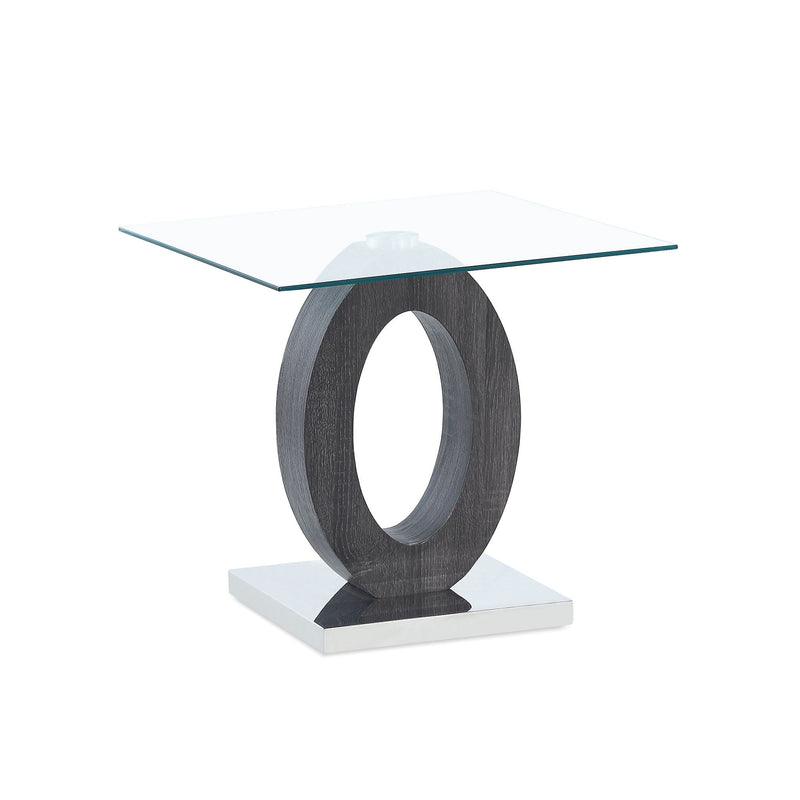 Tracker - End Table - Brown White, photo 3 of 6