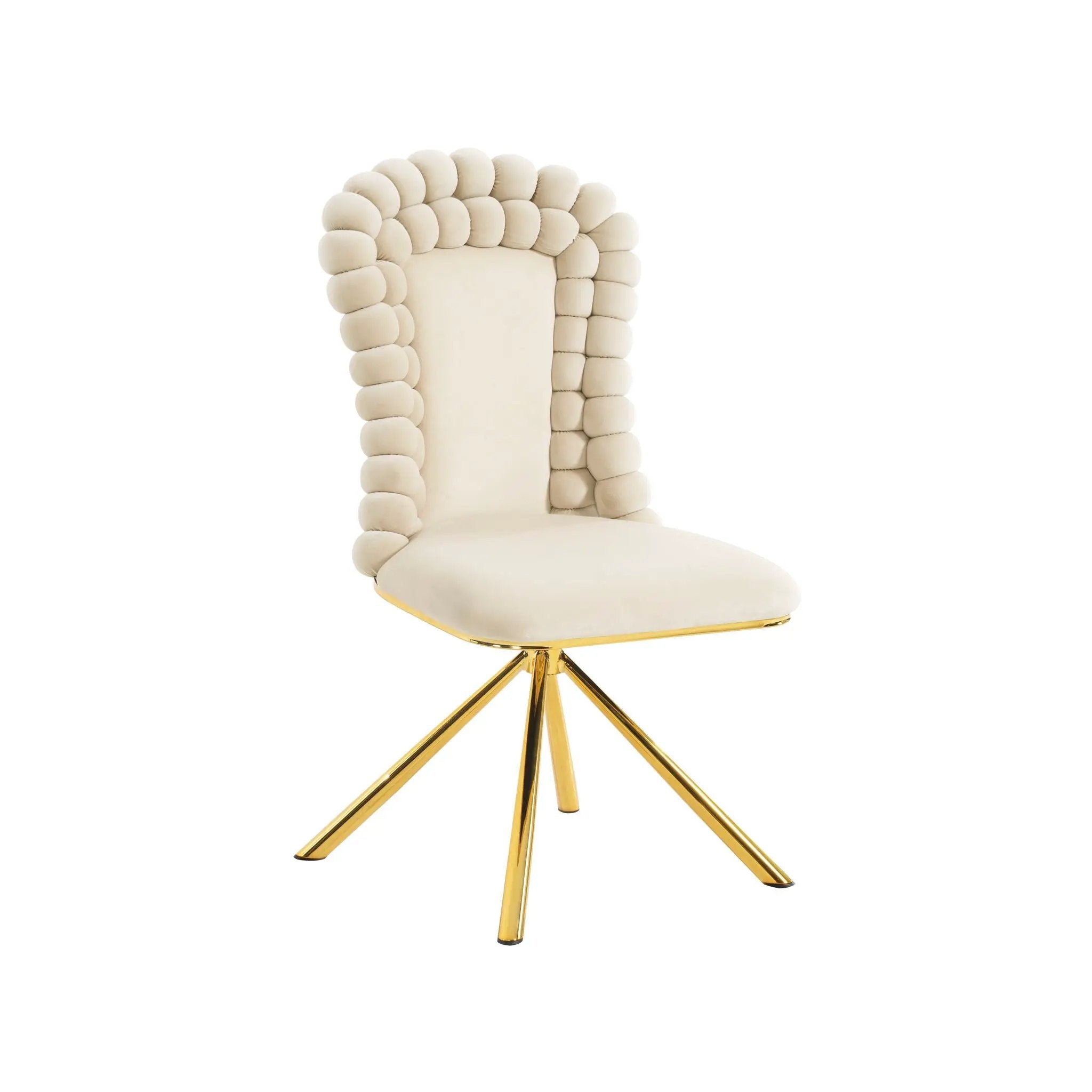 Upholstered Swivel Dining Chairs (Set of 2) by Unique Piece Furniture
