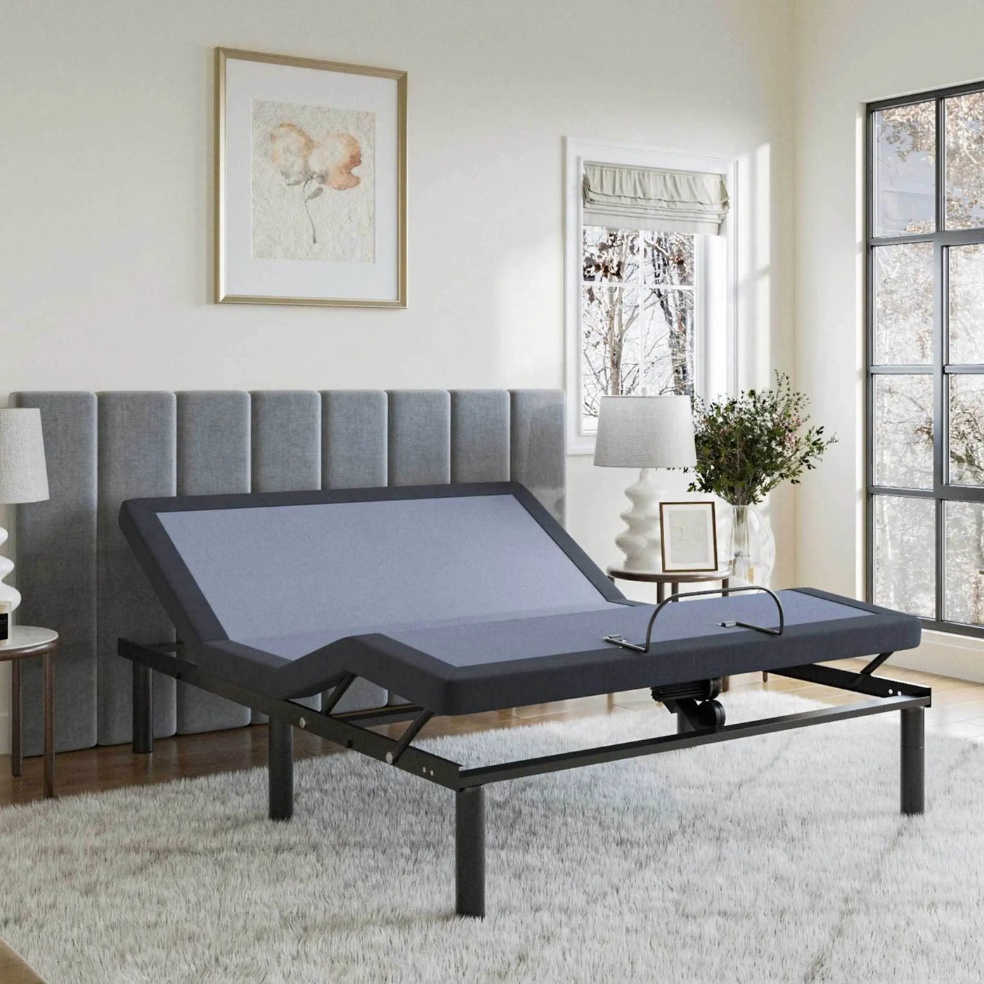 Bt2500 - Adjustable Bed Base With Full-Range Positions Adjustment by HouseOfZazla