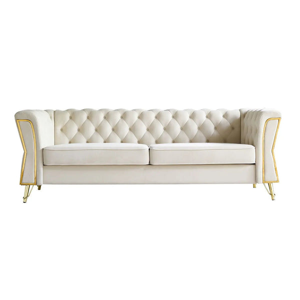 Modern Tufted Sofa For Living Room