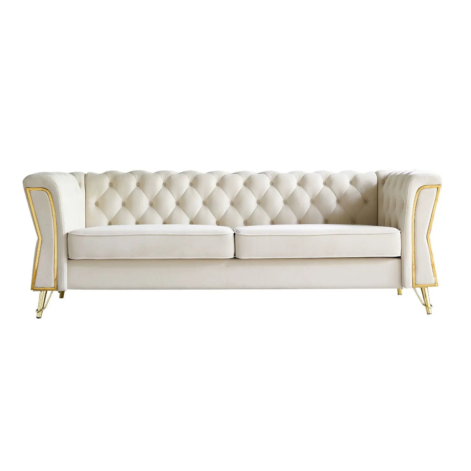 Modern Tufted Sofa For Living Room by HouseOfZazla