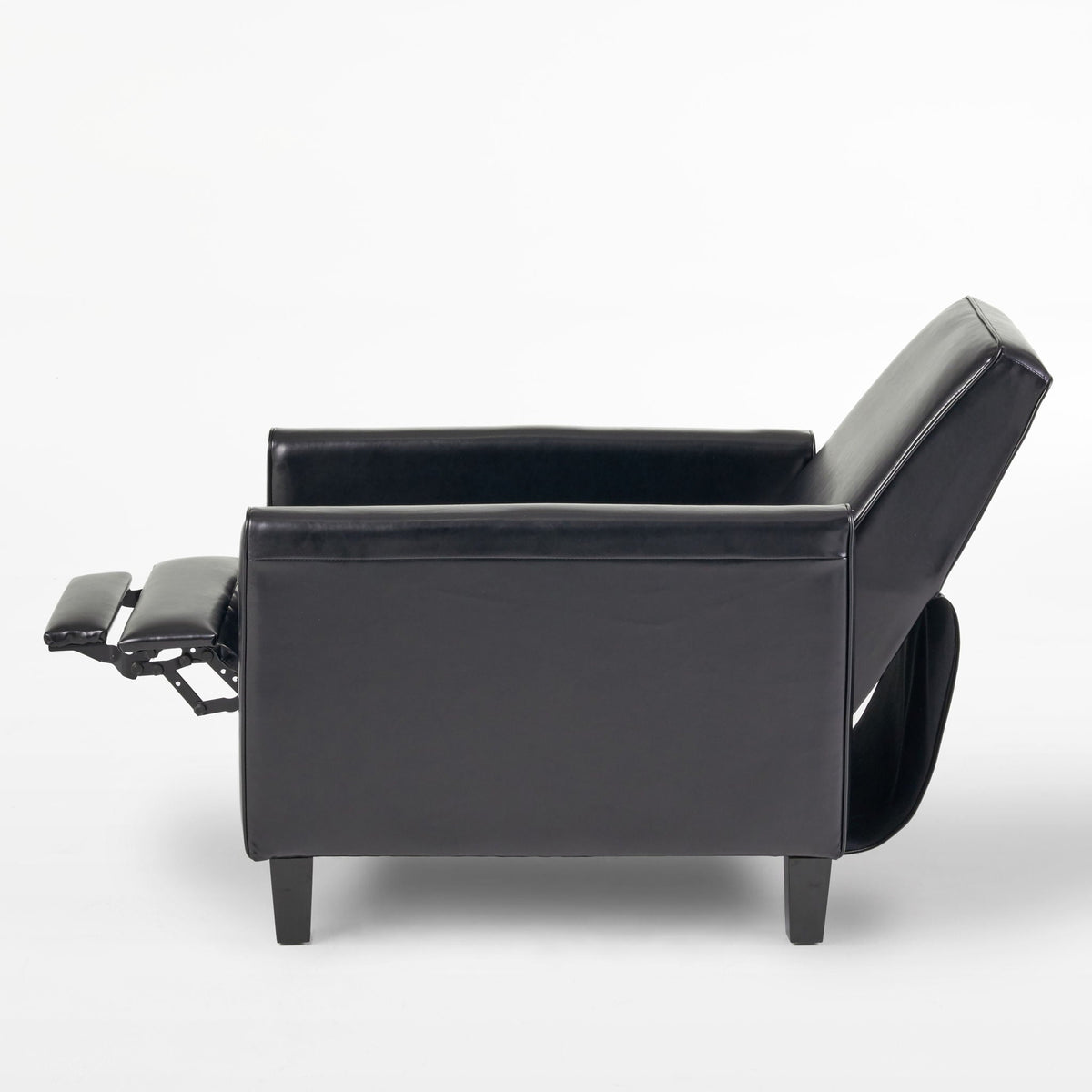 Upholstered Push Back Recliner Chair with Adjustable Recline - Multiple Colors, photo 25 of 40
