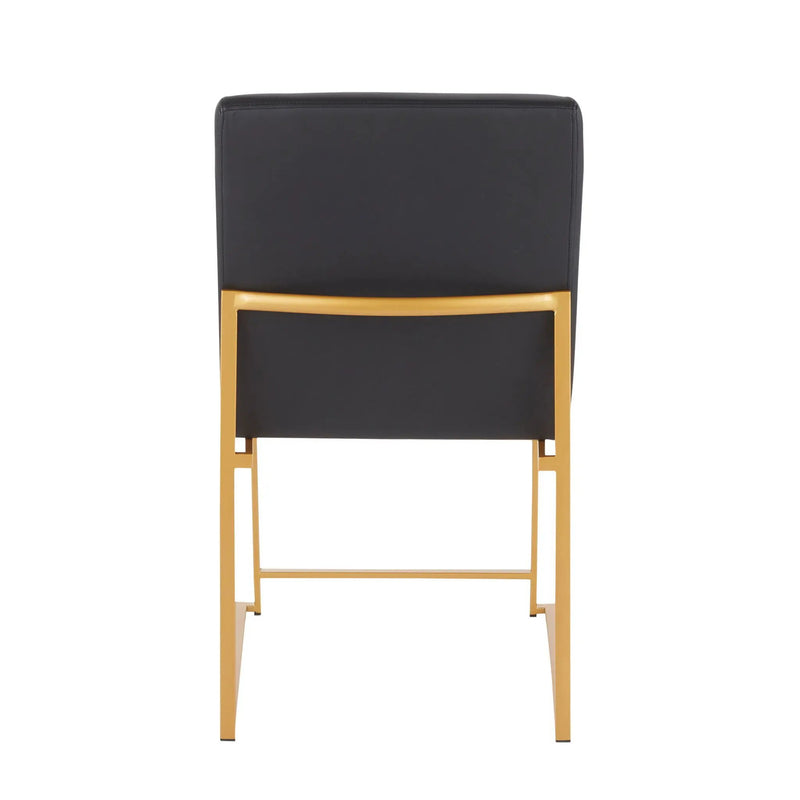 Fuji - Contemporary Stylish Frame, High Back Dining Chair (Set of 2) by Unique Piece Furniture