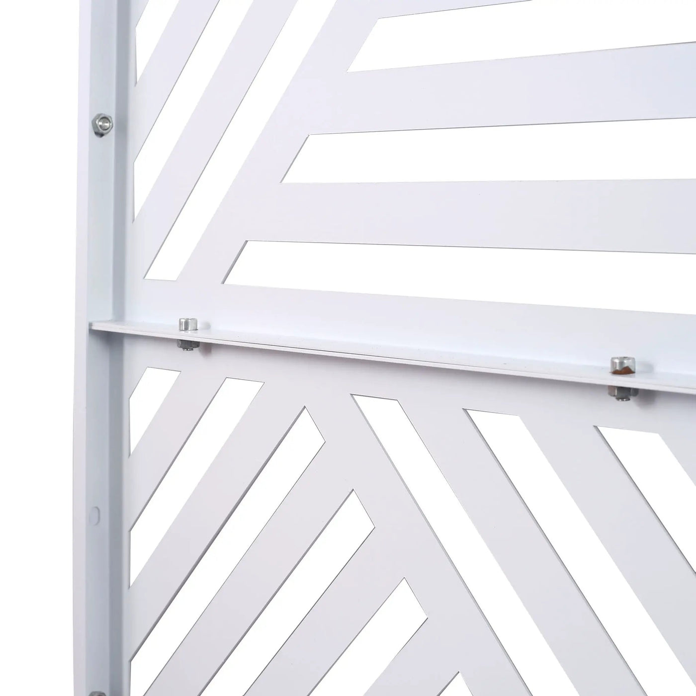 Freestanding Outdoor & Indoor Freestanding Metal Privacy Screen by HouseOfZazla
