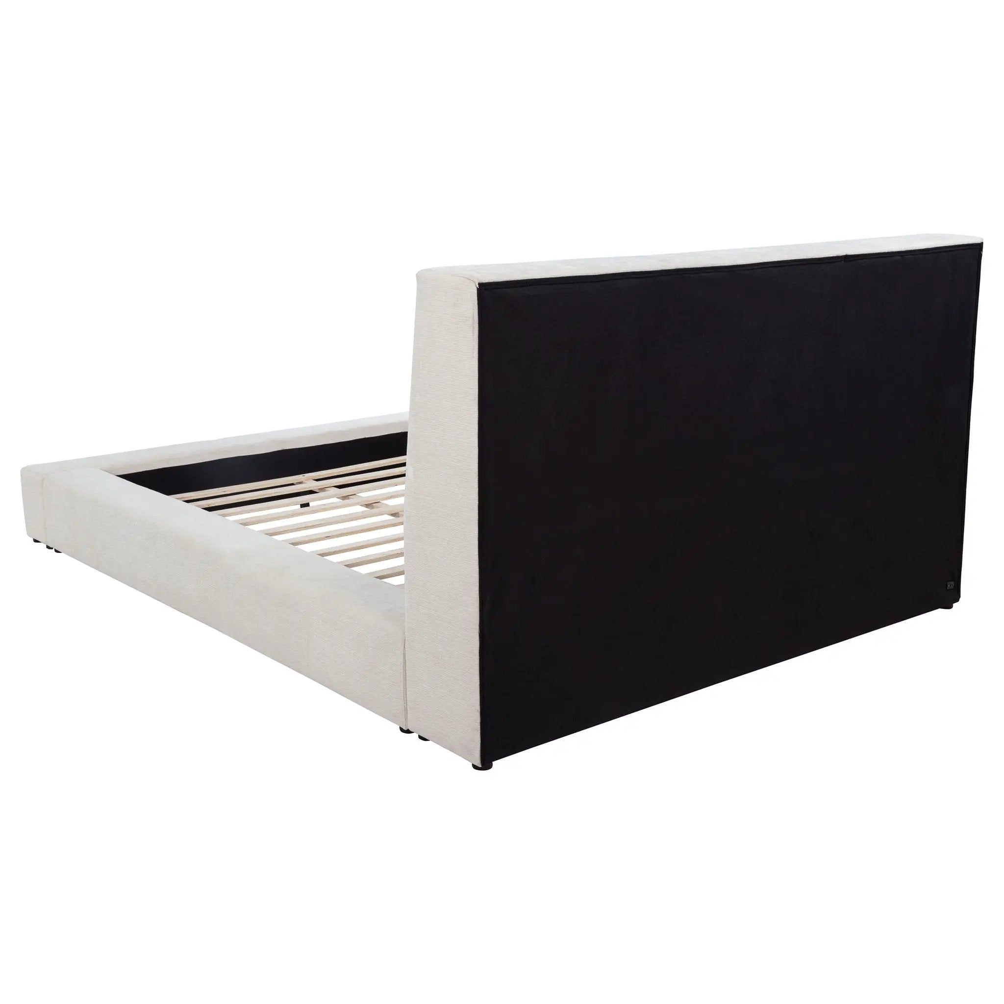Dreux Upholstered California King Panel Platform Bed Cream by Unique Piece Furniture