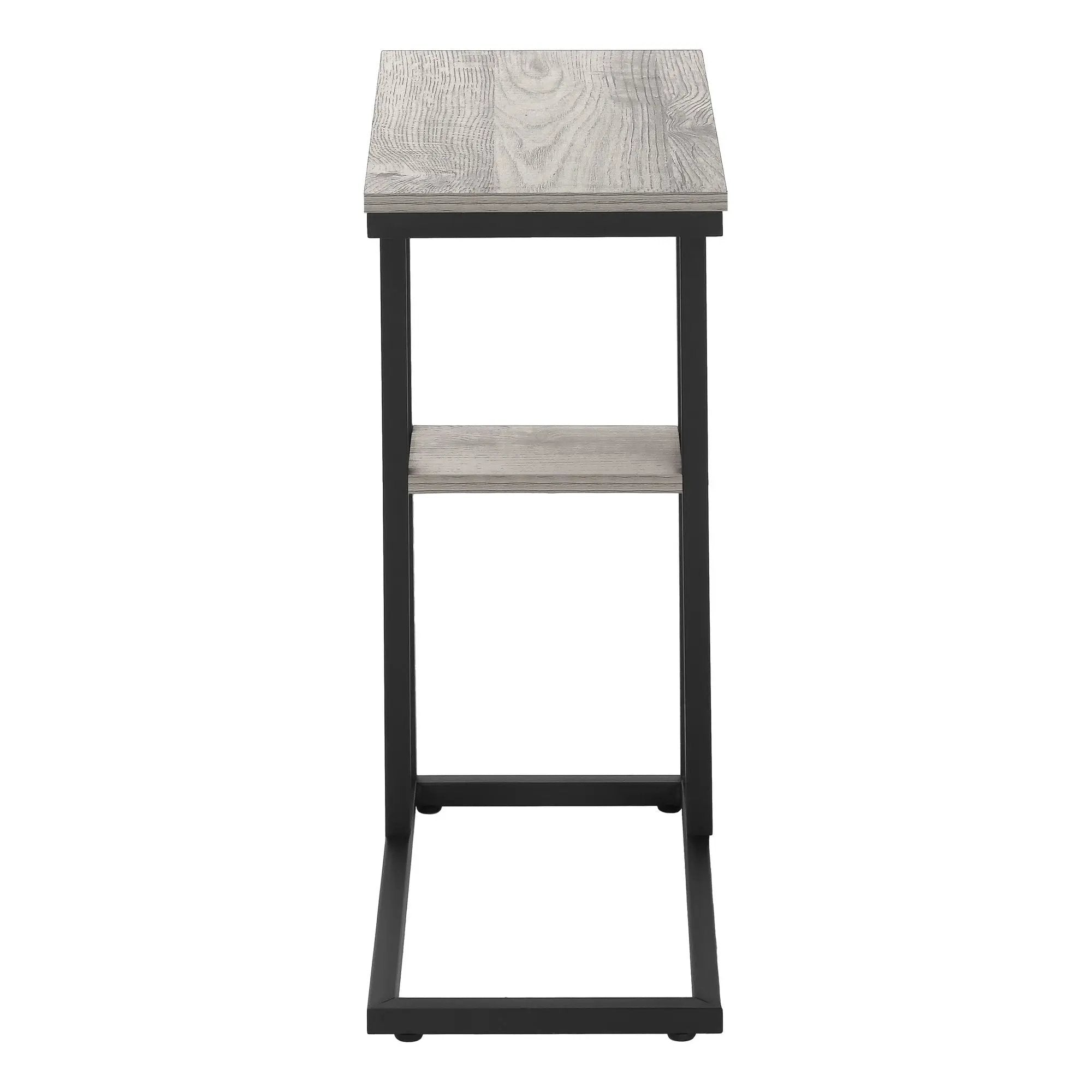 Accent Table, C - Shaped, Marble Look Contemporary & Modern Convenient Design by Unique Piece Furniture