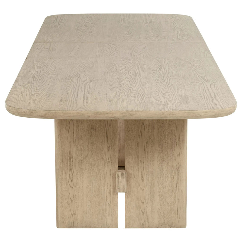 Kailani 9-piece Rectangular Wood Dining Table Set Beige Oak by Unique Piece Furniture