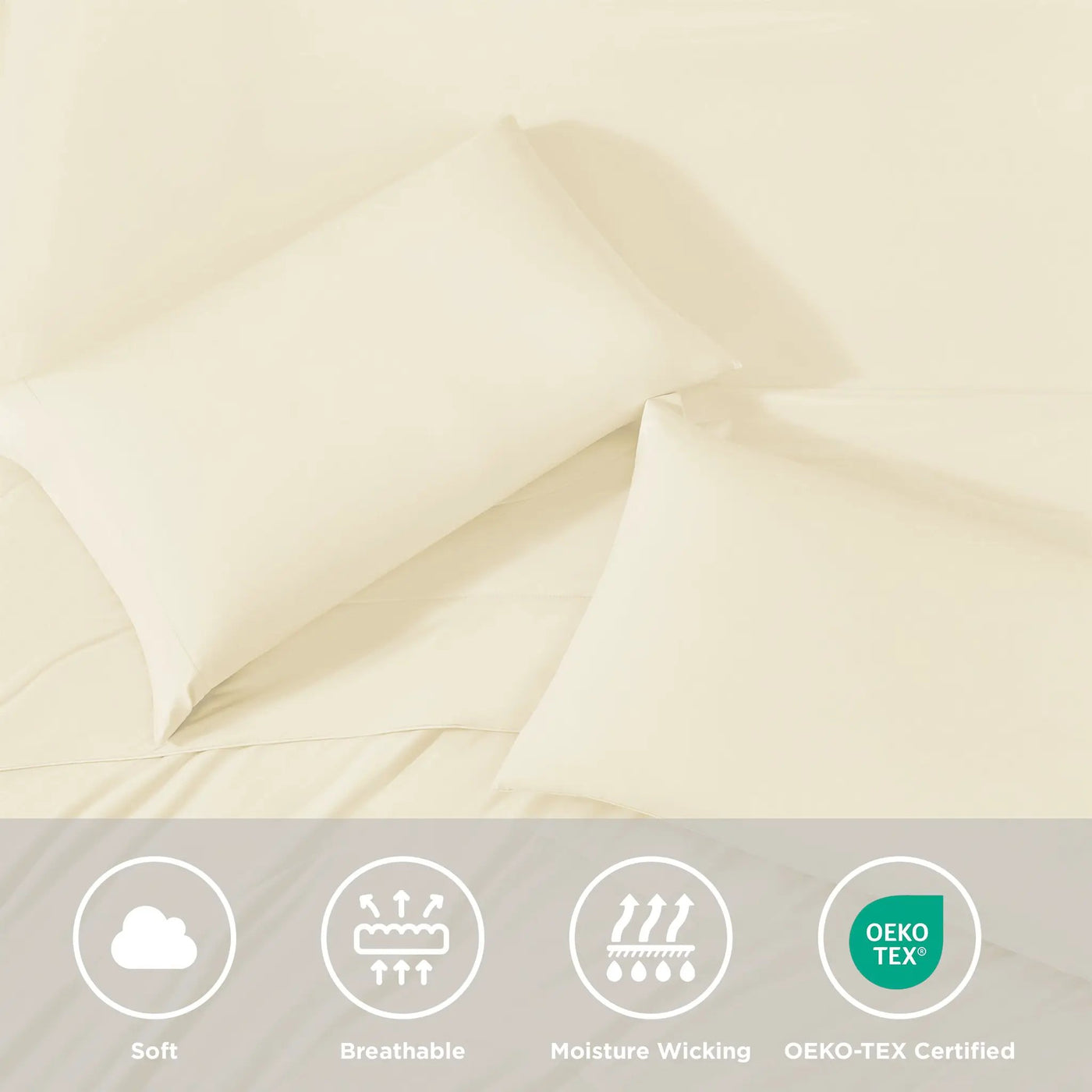 2-Piece Twin Cooling 3pc Sheet Set by HouseOfZazla