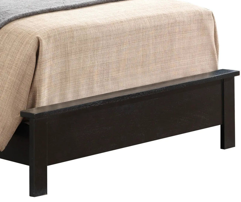 Transitional Modern Design Bed by Unique Piece Furniture