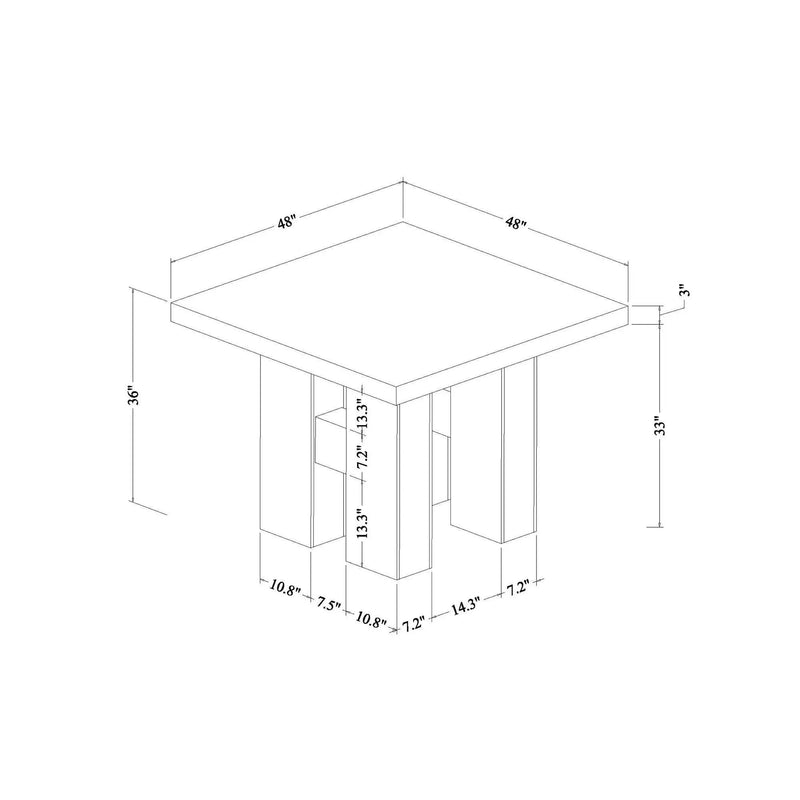Mikha - Bar Table by HouseOfZazla