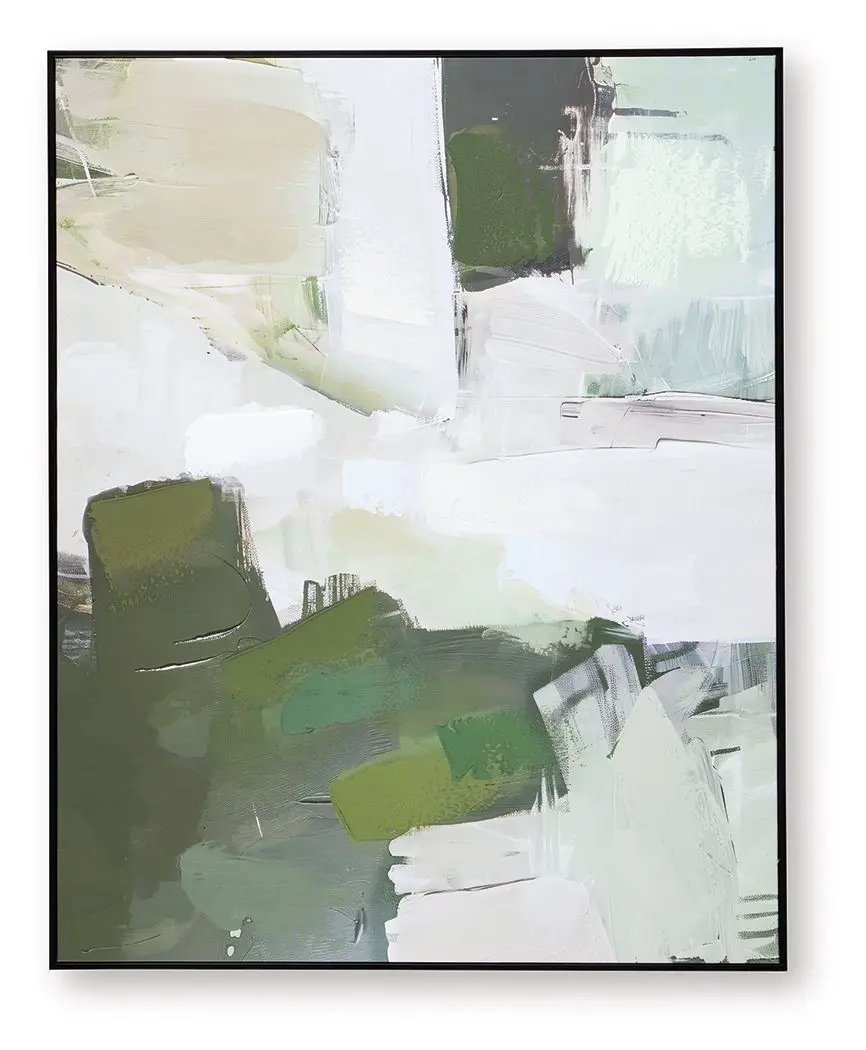 Vinick - Wall Art - Green / Gray / White by Unique Piece Furniture