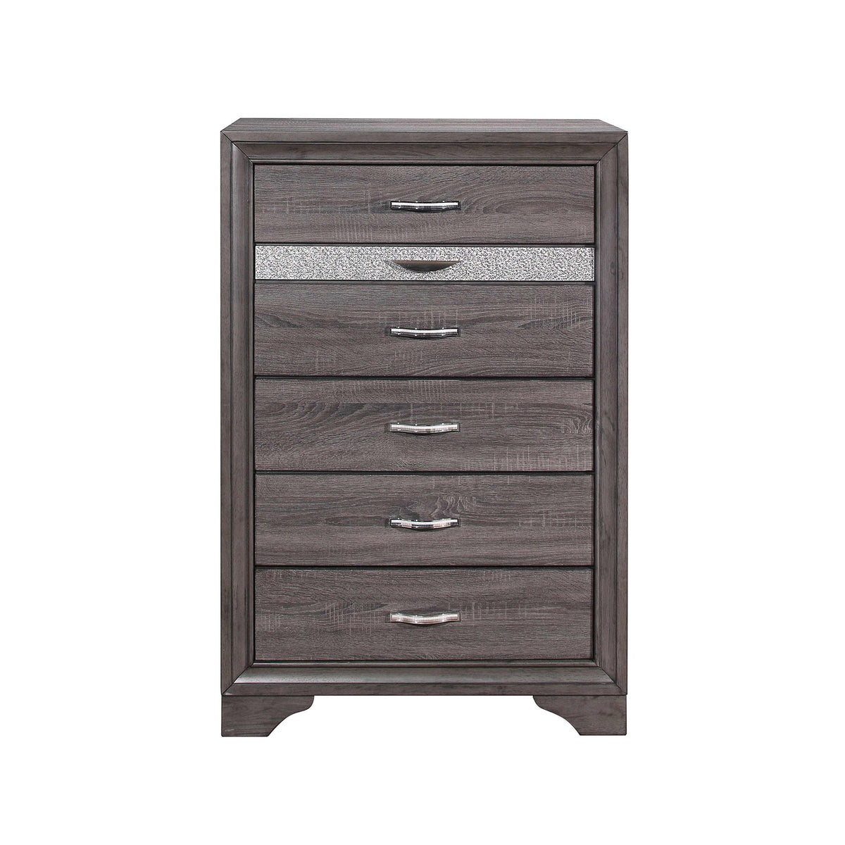 Gray Sparkle Accent Chest with Jewelry Drawer - Ryder, photo 3 of 6