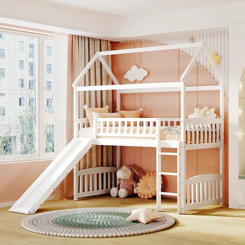 Loft Bed With Slide by Unique Piece Furniture